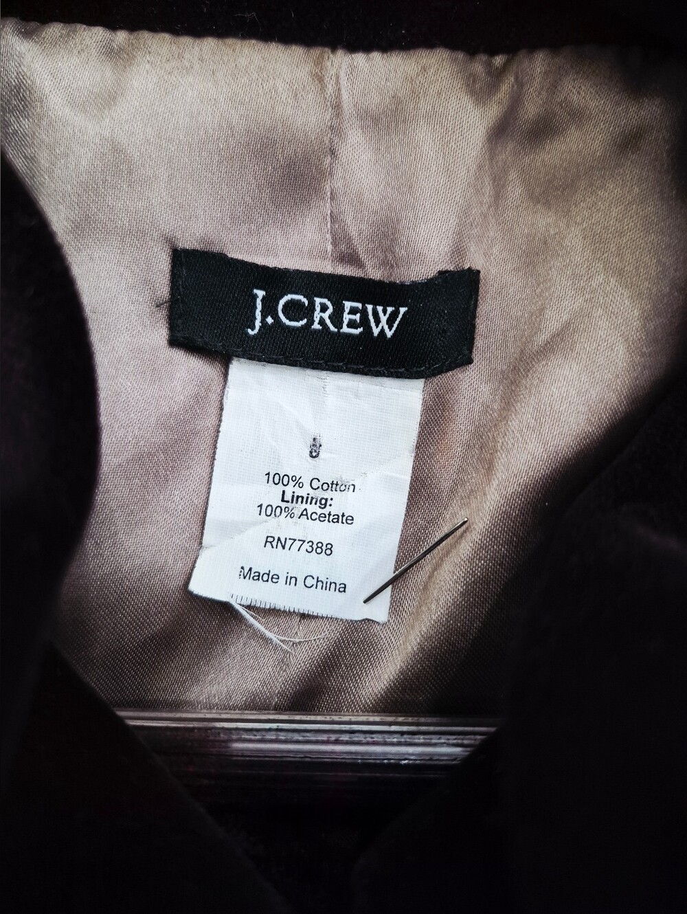 J. Crew Vintage 2007 Velvet Bella Blazer 6 8 - Picture 7 of 8